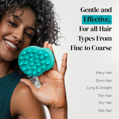 HEETA Shampoo Scalp Exfoliator 2-Pack – Last-Minute Gift for Friend, Universally Useful Bath Gift in Color Options