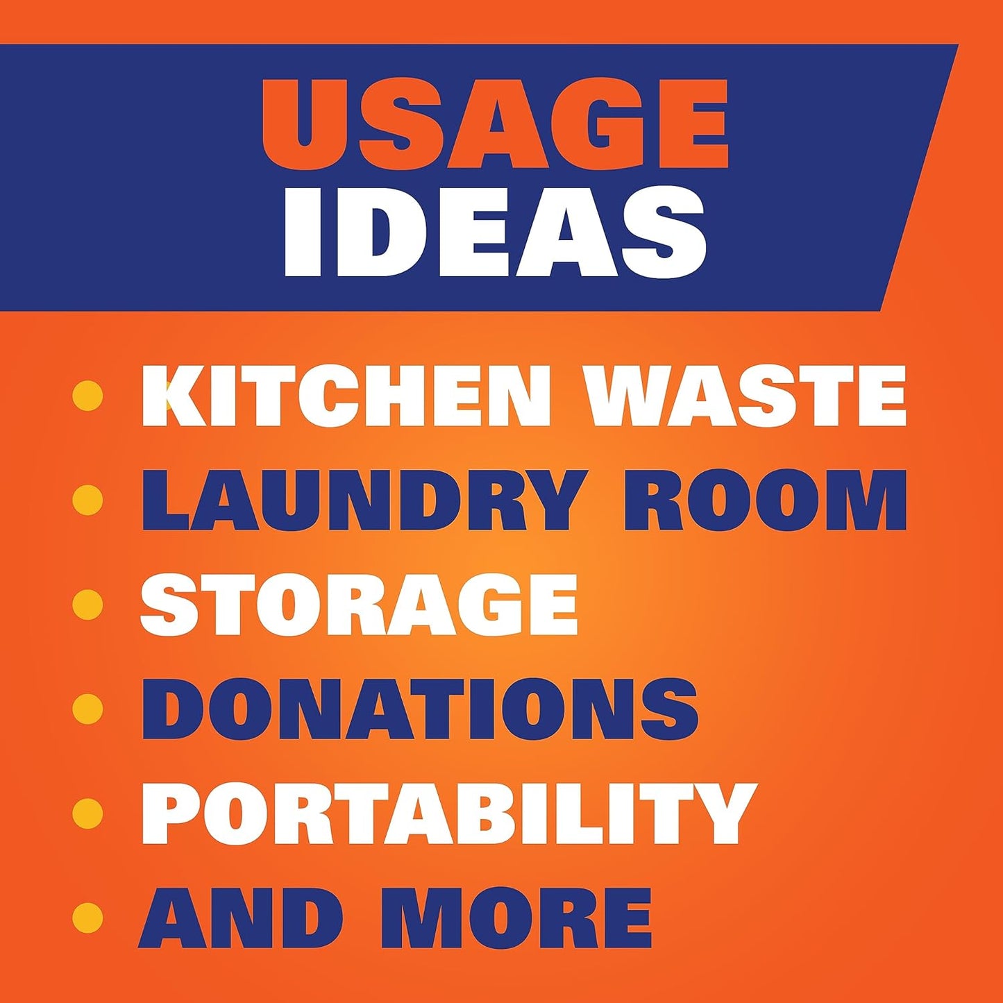 Hefty 13 Gallon Tall Kitchen Bags Long Lasting Citrus Aroma for an Uplifting Home