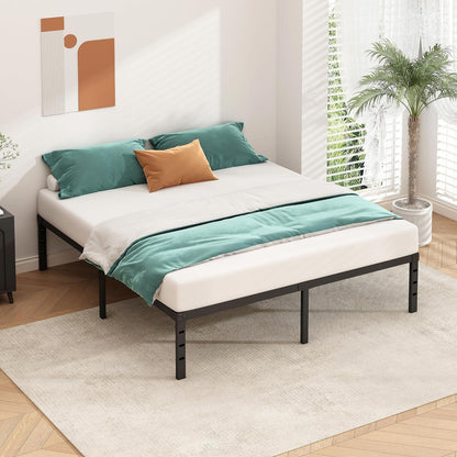 height options of 12, 14, 16, or 18 inches providing under-bed storage clearance