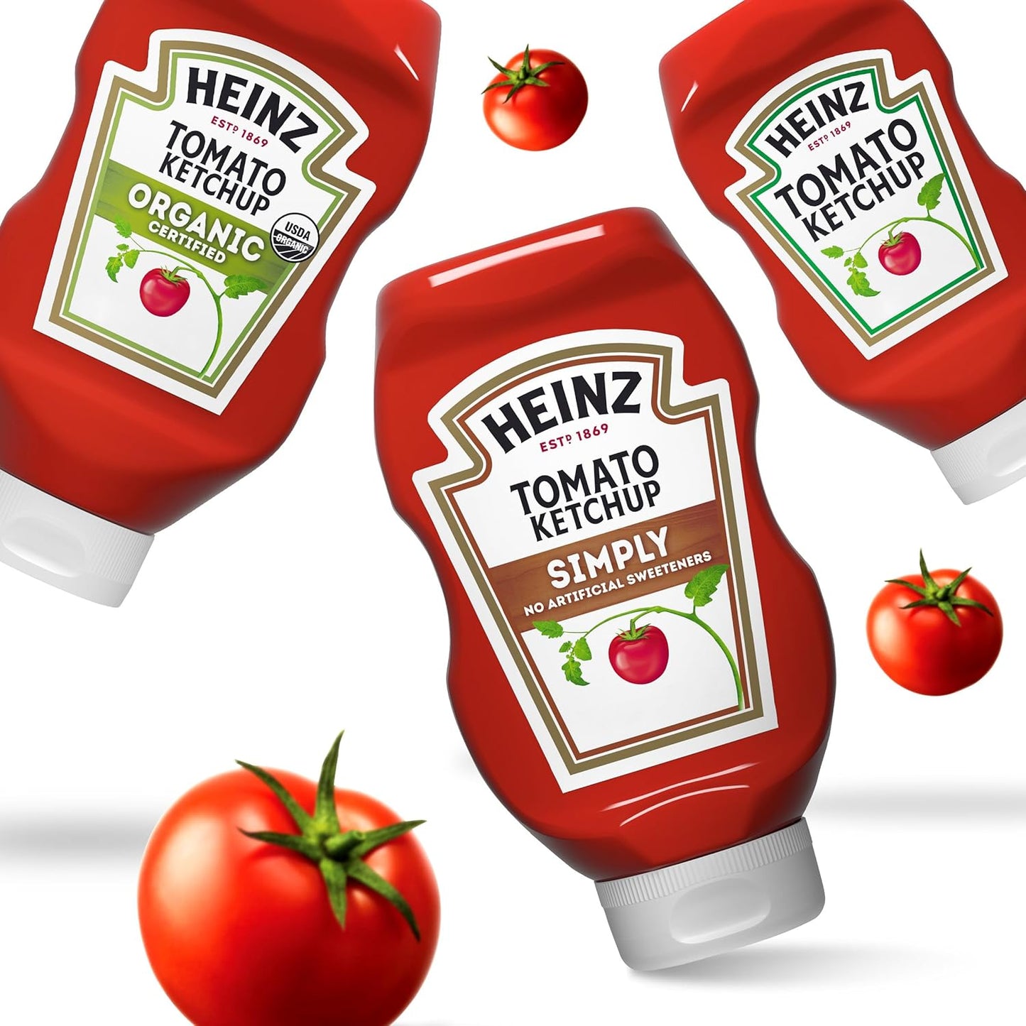 Heinz Simply Tomato Ketchup – Short-Ingredient Condiment for the Clutter-Free Kitchen