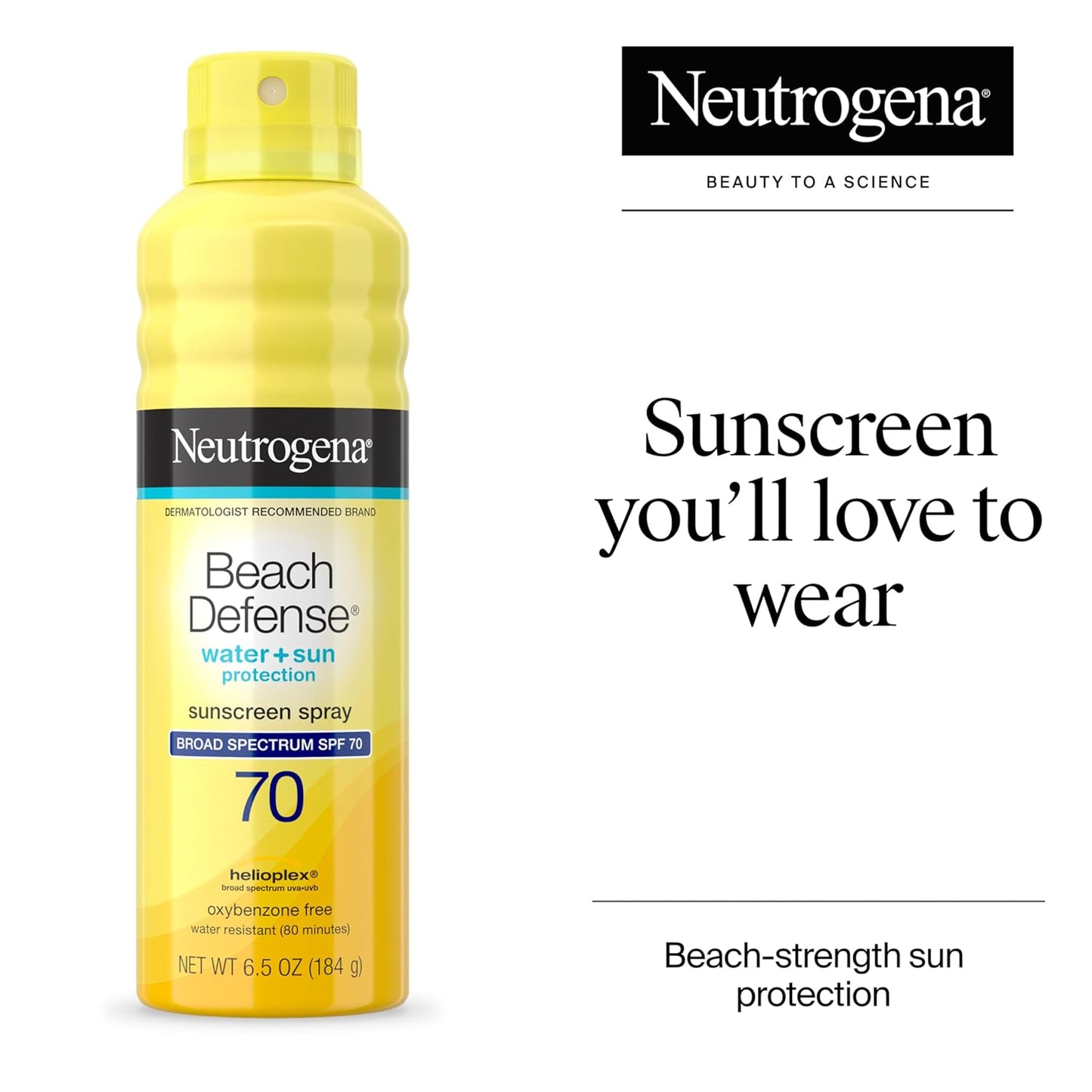 helioplex technology for stabilized, superior sun protection