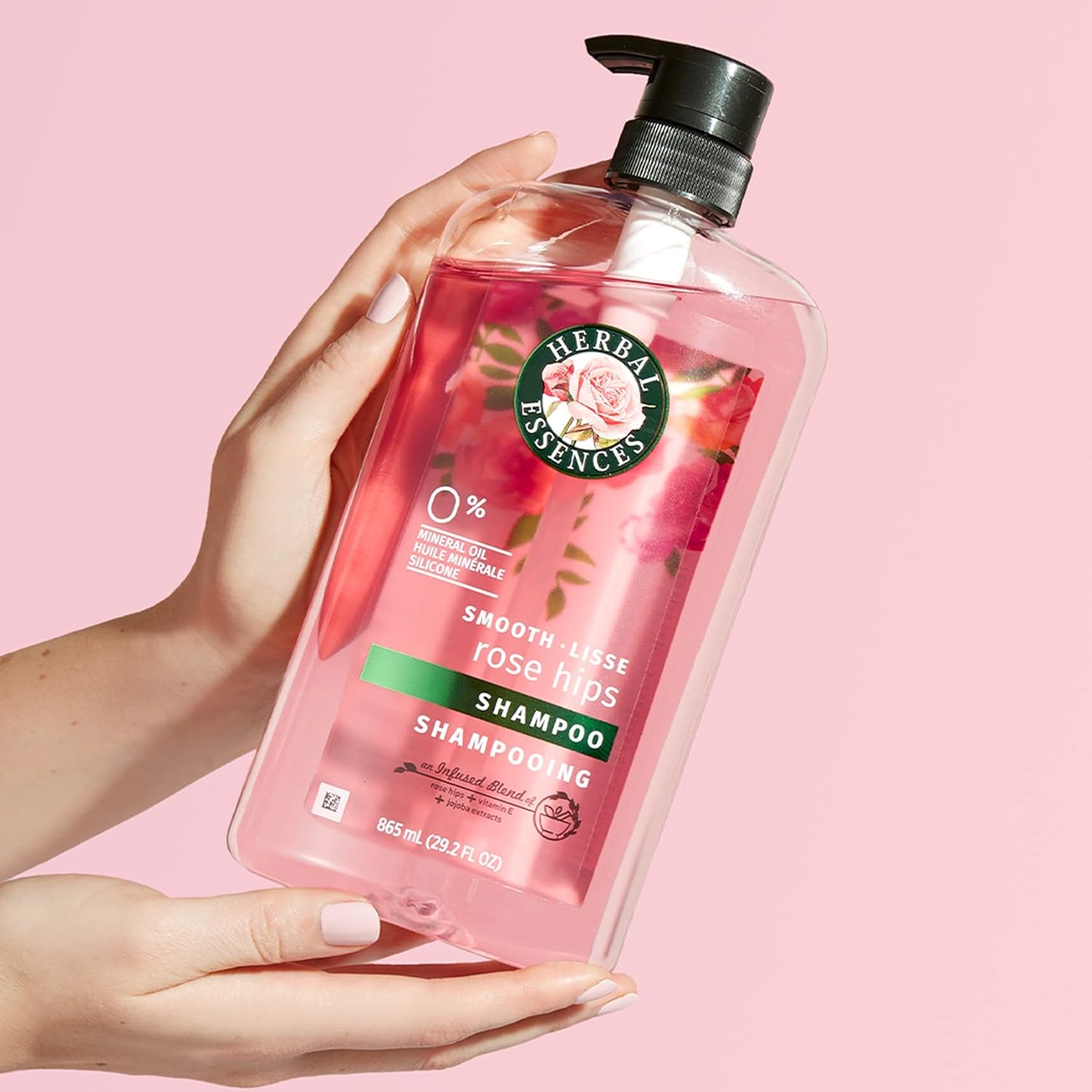 Herbal Essences Rose Hips Shampoo and Conditioner Set – Dermatologist-Tested, Paraben-Free Hair Care for Sensitive Scalps