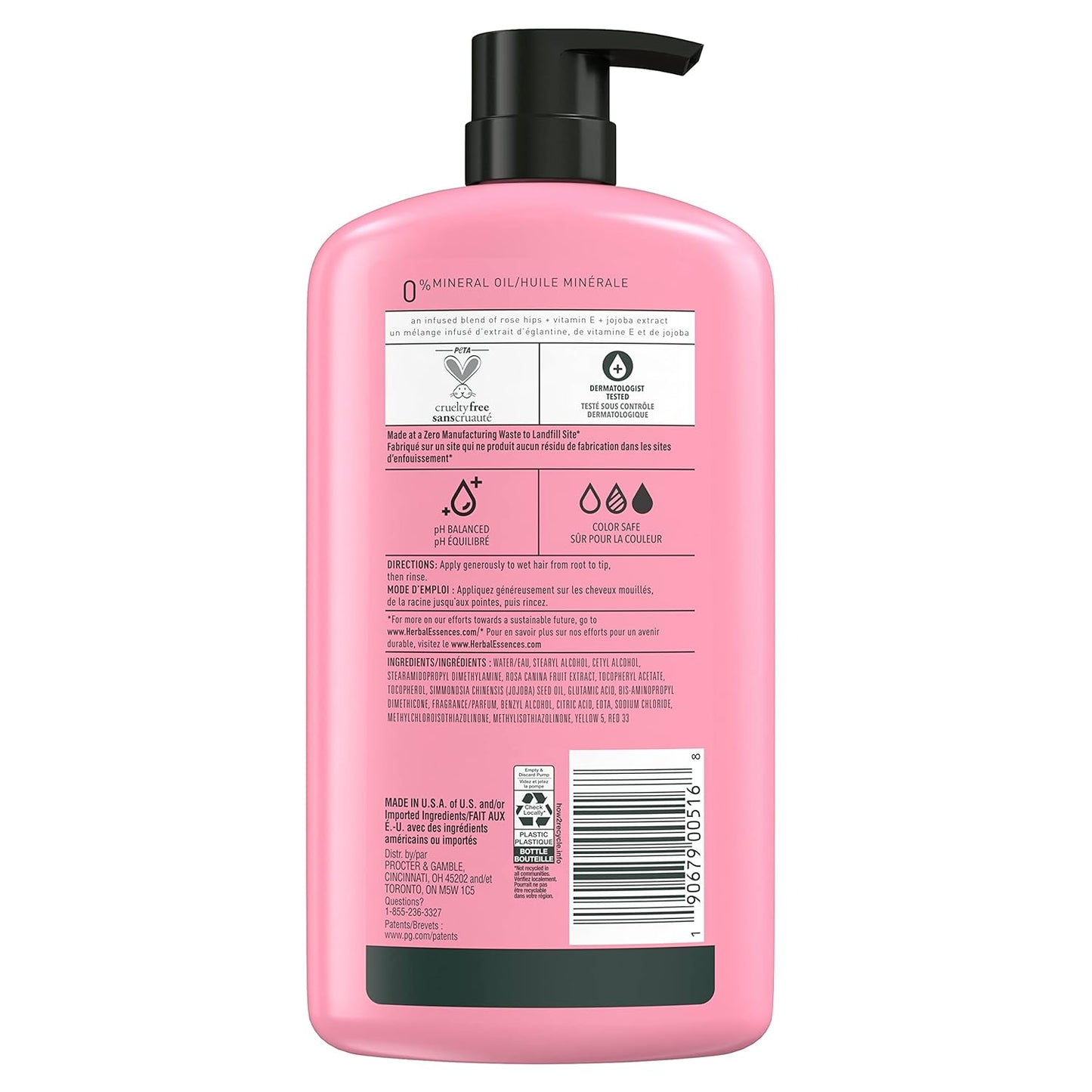 Herbal Essences Smooth Collection Conditioner – Clean Formula for Sensitive Scalps, Silicone & Mineral Oil Free, 29.2 Fl Oz