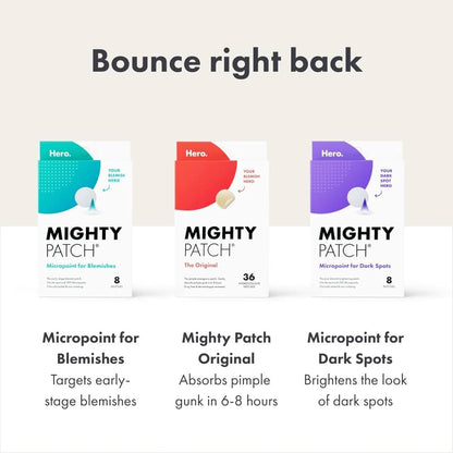 Hero Cosmetics Mighty Patch – Practical Self-Care Gift Set for Daughters, Friends, and Coworkers