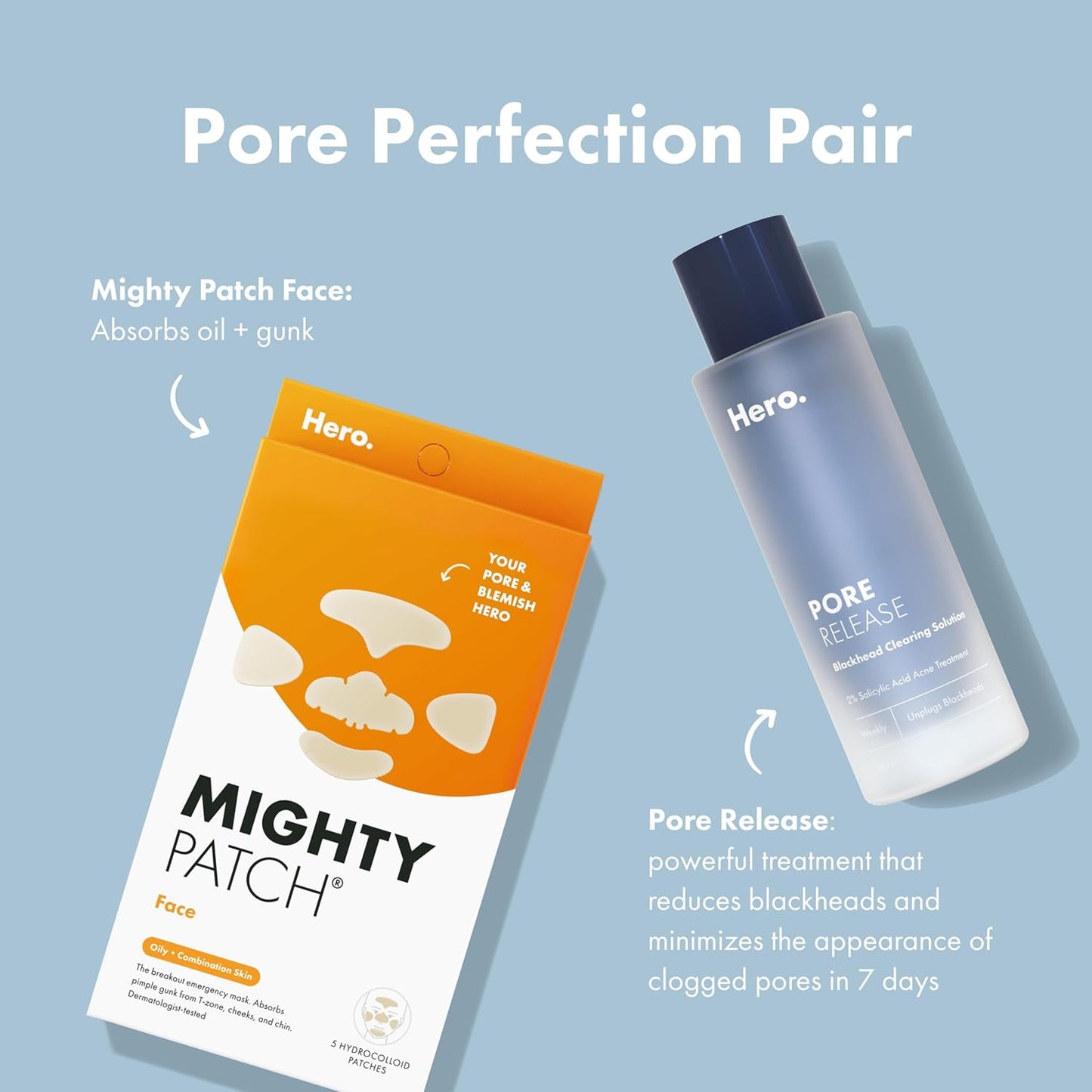 Hero Cosmetics Pore Release Blackhead Clearing Solution – Thoughtful Skincare Gift for Teens and Skincare Lovers
