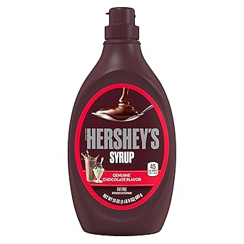 HERSHEY'S Chocolate Syrup 24 oz – Nostalgic Hostess Gift for Birthday Celebrations and Housewarmings