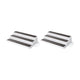 White/Gray - 15-Inch (Pack of 2)