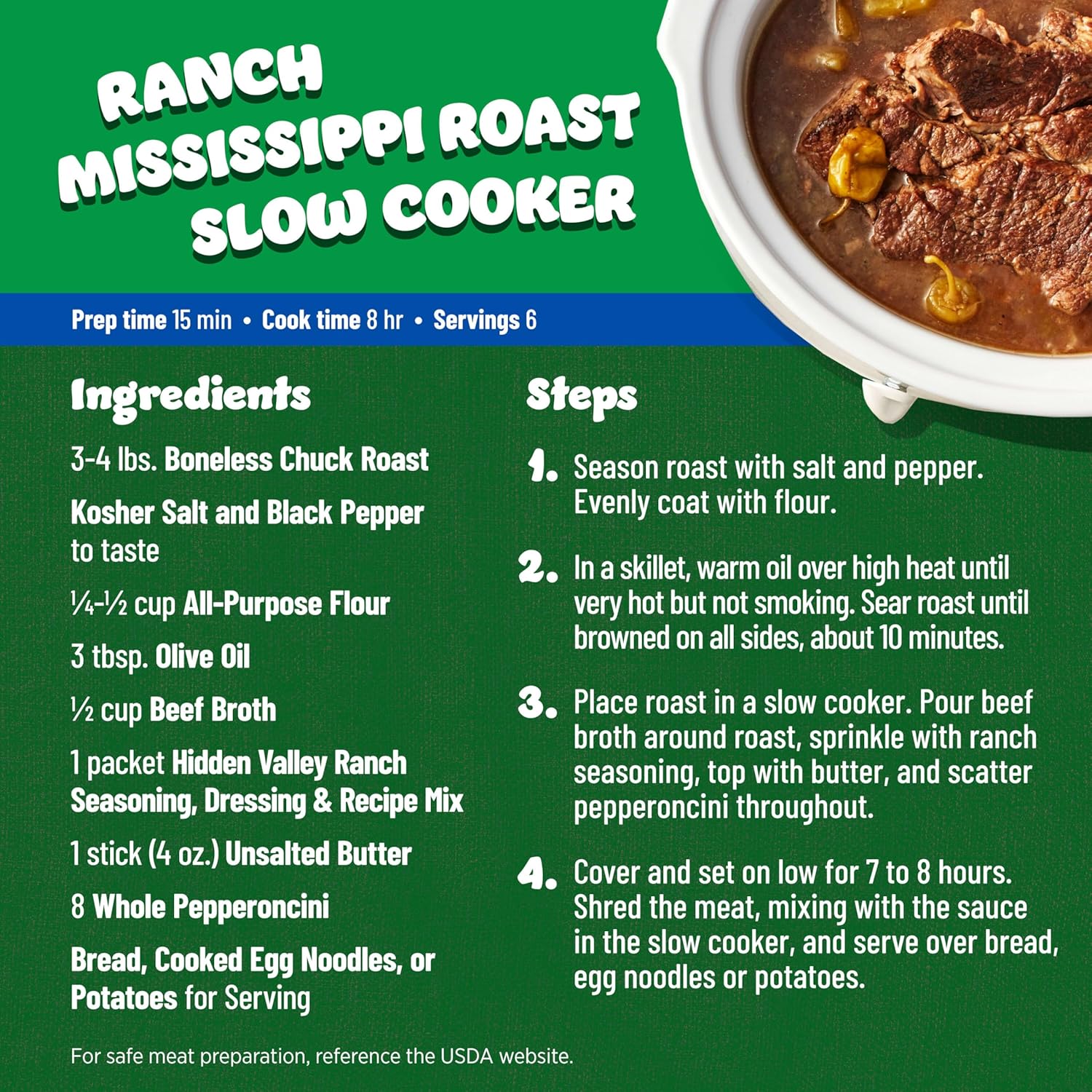 Hidden Valley Original Ranch Seasoning Mix - Quick Weeknight Helper for Picky Eaters and Busy Parents, 8 oz Canister