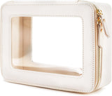 Aveniee Clear Makeup Pouch – Heartfelt Valentine's Day Gift for Girlfriend, TSA-Ready Cosmetic Organizer