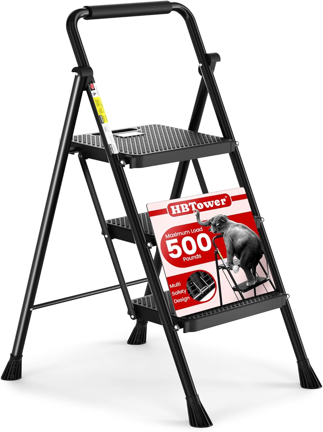 high-grade steel frame with 330 lb load capacity