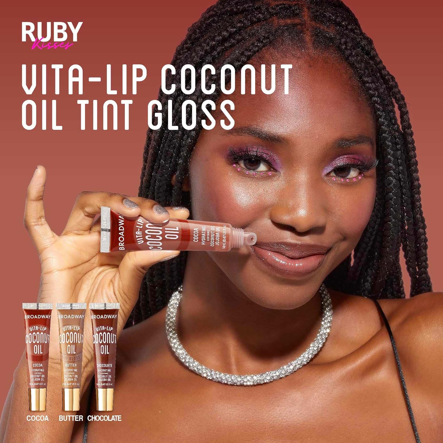 high-shine glossy finish that holds throughout the day
