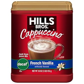Hills Bros. Sugar Free French Vanilla Instant Cappuccino – Guilt-Free Morning Ritual for Low-Carb and Diabetic Lifestyles