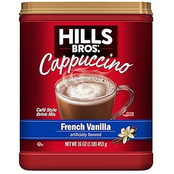 Hills Bros. Sugar Free French Vanilla Instant Cappuccino – Guilt-Free Morning Ritual for Low-Carb and Diabetic Lifestyles