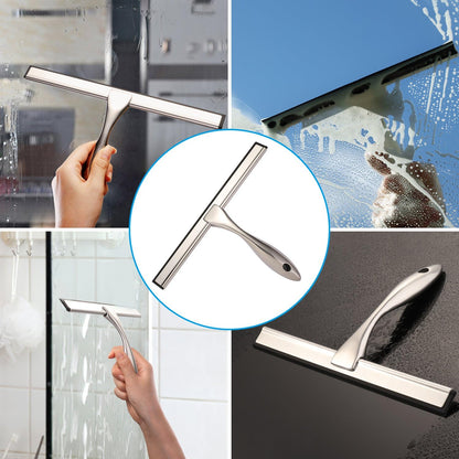Hiware 10-Inch All-Purpose Squeegee for Patio Glass, Deck Railings and Outdoor Dining Tables