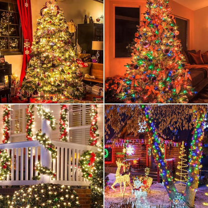 Holiday Bright Christmas Lights – Thoughtful Housewarming and Holiday Gift for Her, 108ft 300 LED Color Changing