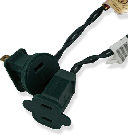 Holiday Essence Outdoor LED String Lights – Weatherproof Patio, Garden, and Fence Lighting, 16ft Connectable