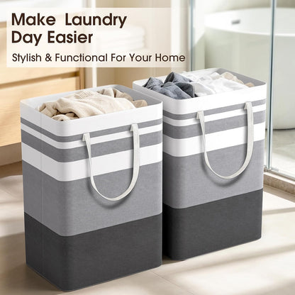 HomeHacks Portable Laundry Basket – Durable Storage for Camping Trips, RV Travel, and Campsite Living