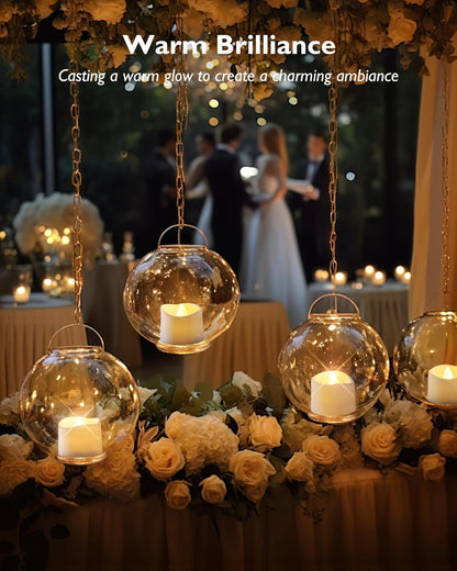 Homemory Flameless LED Tea Lights – Safe Nursery Glow for Newborns, Toddlers, and Curious Kids