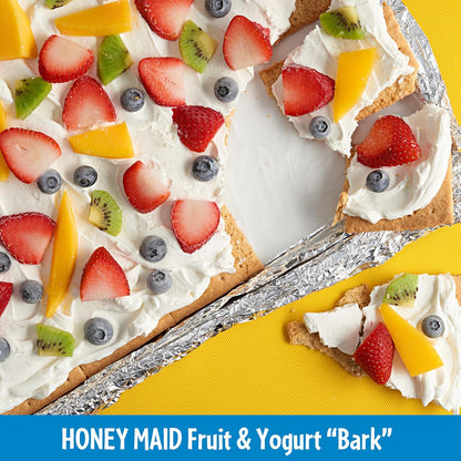 HONEY MAID Graham Crackers – Mindful Snack with No Palm Oil, Honey Sweetened