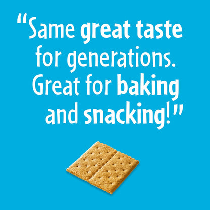 HONEY MAID Graham Crackers – Mindful Snack with No Palm Oil, Honey Sweetened