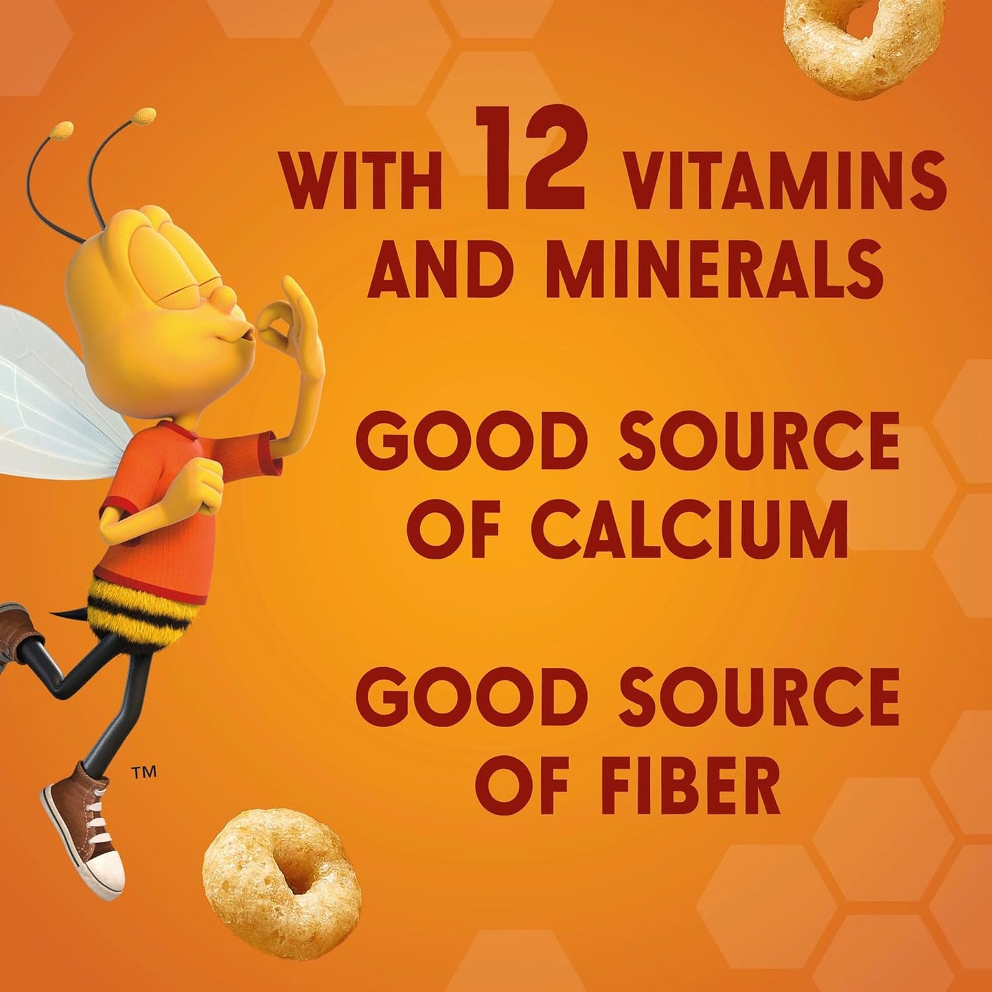 Honey Nut Cheerios, Quick Whole Grain Breakfast Cereal for Busy Workdays, Gluten Free Honey Almond, 27.2 oz Bulk Box