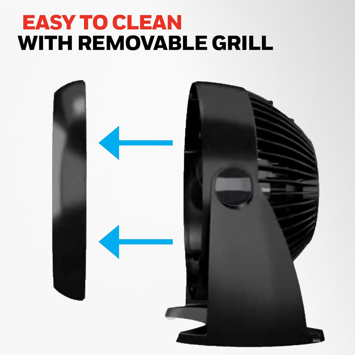 Honeywell TurboForce Personal Fan – Stylish Guest Room Circulator Blending with Home Aesthetic, Black