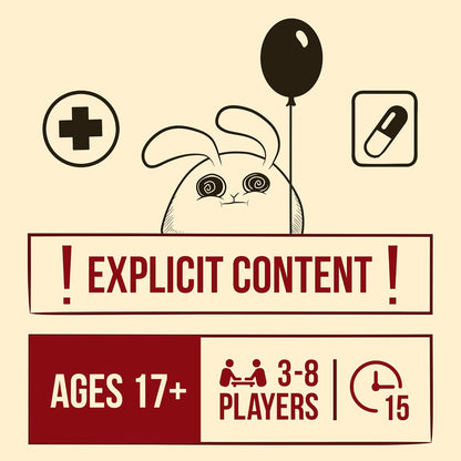 Horrible Therapist by Exploding Kittens - Extra Horrible Edition, Stress-Relief Card Game for Wind-Down Nights with Friends