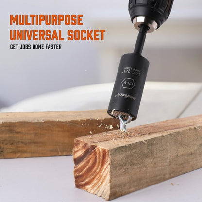 HORUSDY Tool Wristband with Adjustable Universal Socket – Thoughtful Birthday Gift for Men Who Love DIY Projects and Weekend Fixes
