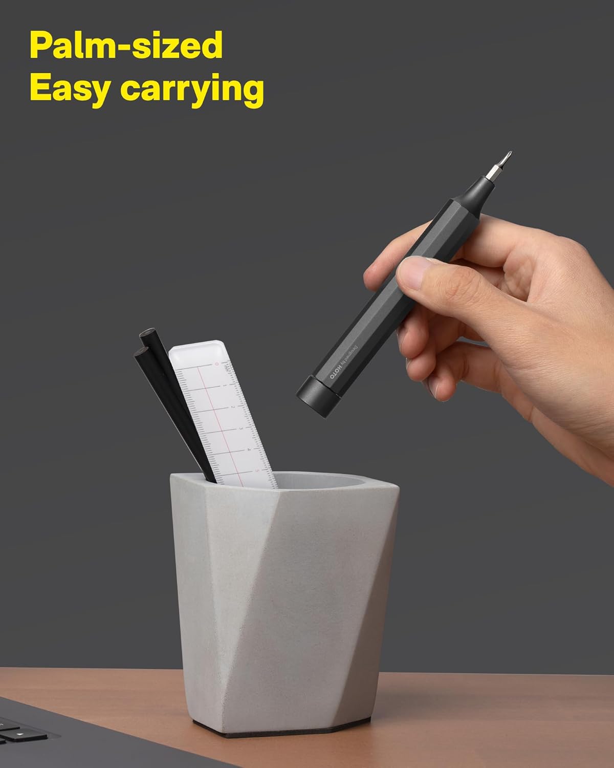 HOTO 24-in-1 Mini Screwdriver Pen – Travel-Ready Repair Tool for Camping Trips, Pocket-Sized EDC for Outdoor Fixes