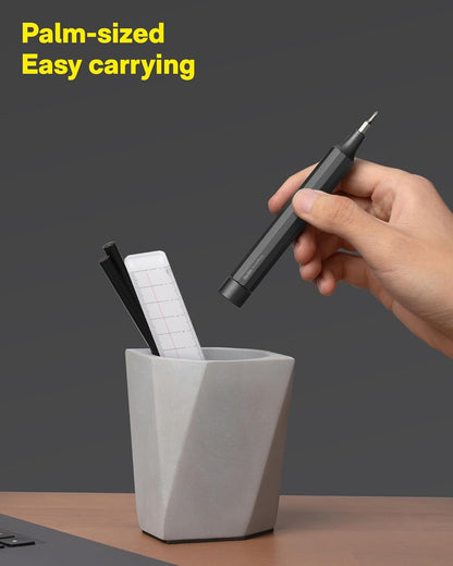 HOTO 24-in-1 Mini Screwdriver Pen – Travel-Ready Repair Tool for Camping Trips, Pocket-Sized EDC for Outdoor Fixes
