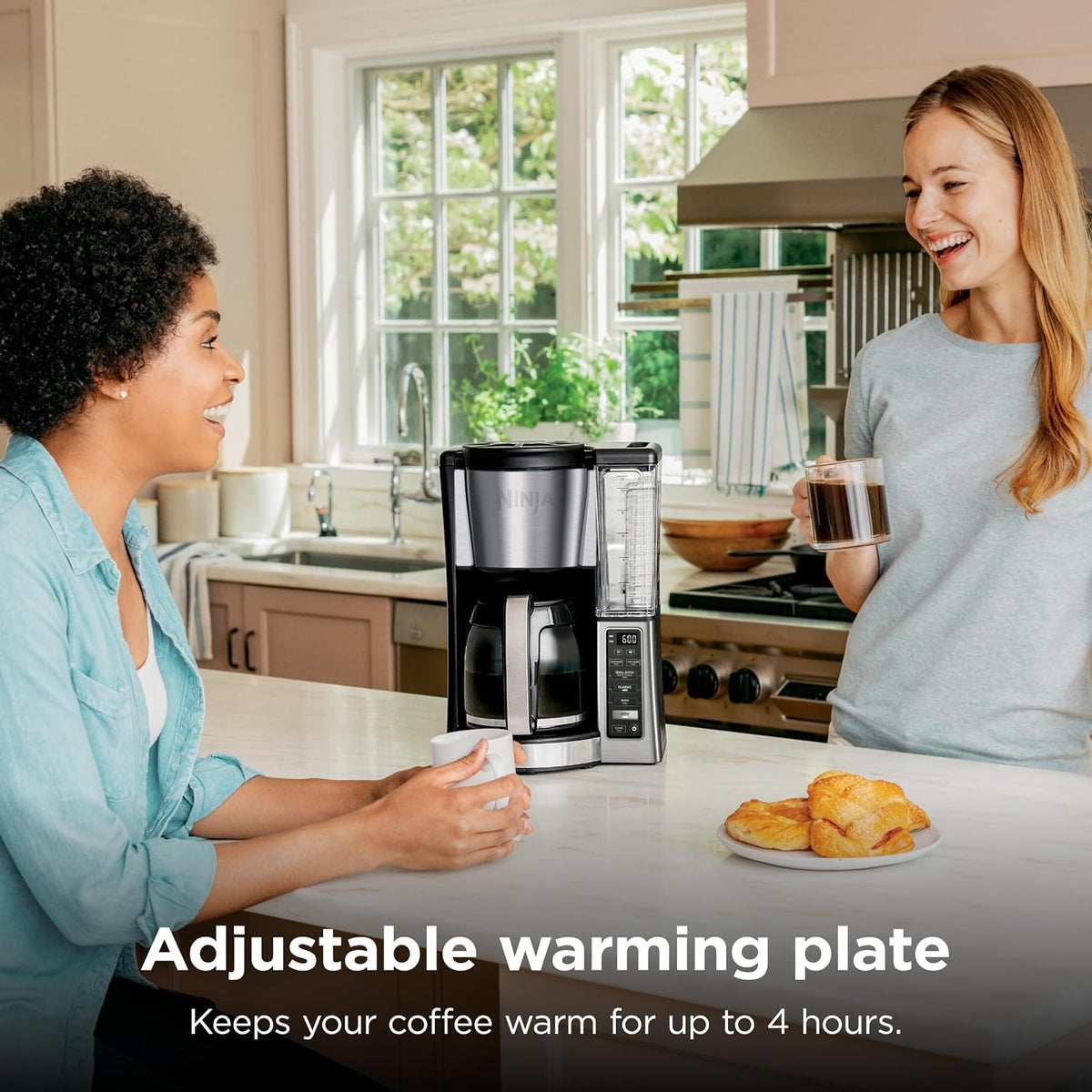 hotter brewing technology with even saturation and temperature control