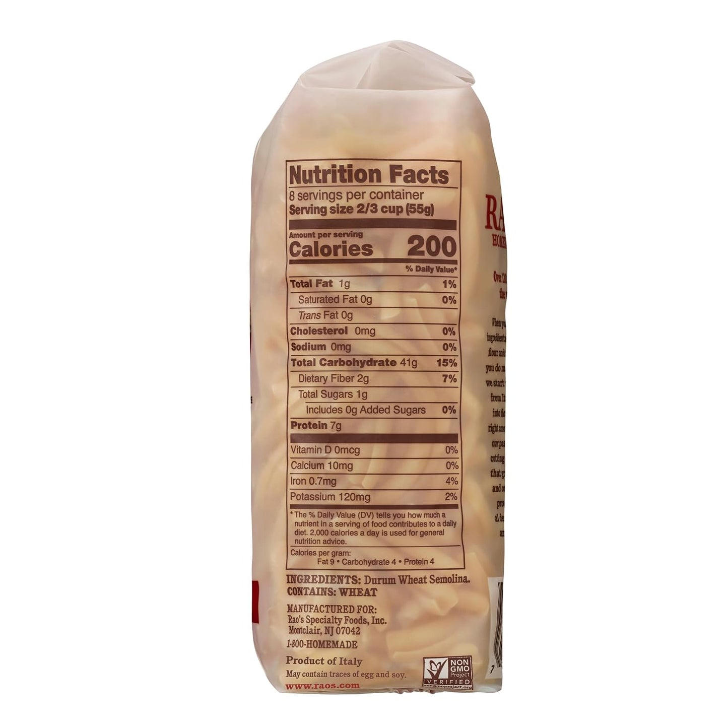 house-milled durum semolina flour