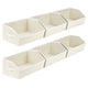 Beige - Large -6 Pack
