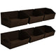 Brown - Large -6 Pack