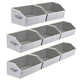 Light Gray - Large -8 Pack