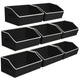 Black - Large -8 Pack