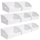 White - Large -8 Pack