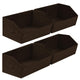 Brown - Large -4 Pack