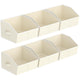 Beige - Medium -6 Pack