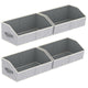 Light Gray - XLarge -4 Pack