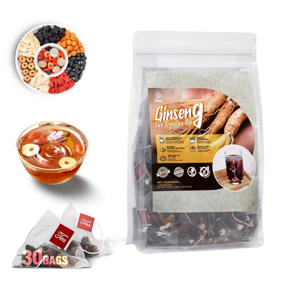 Hua Lu - Premium Eight Treasure Kidney Tea - Elegant Wellness Addition to the Curated Home Counter