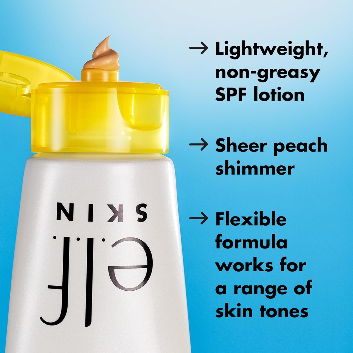 hyaluronic acid, aloe, and squalane-infused hydrating gel formula