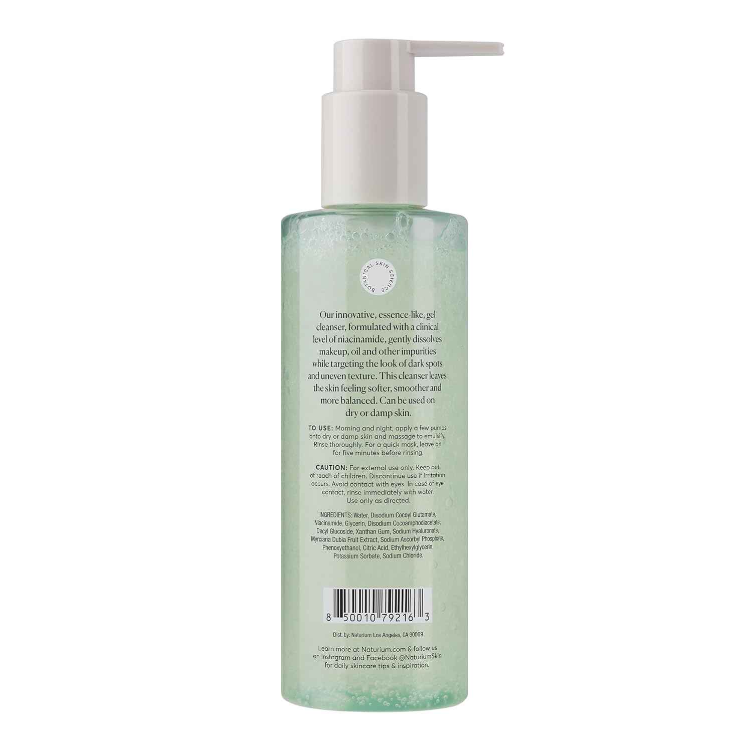 hyaluronic acid for hydration retention during cleansing