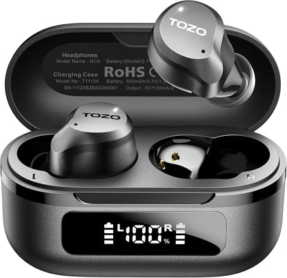 hybrid active noise cancelling with 45db maximum depth