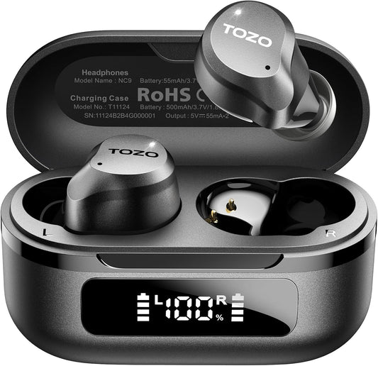 hybrid active noise cancelling with 45db maximum depth