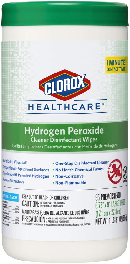 hydrogen peroxide active ingredient (bleach-free) that decomposes into water and oxygen
