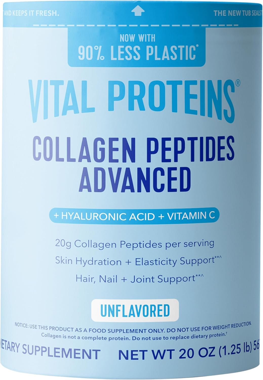 hydrolyzed collagen peptides from grass-fed, pasture-raised bovine for high bioavailability