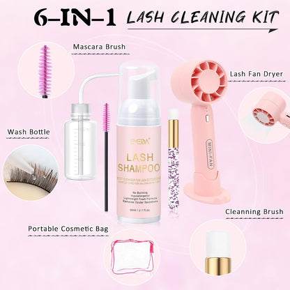 hypoallergenic formula safe for eyelash extensions and sensitive eyes