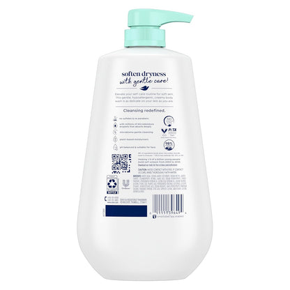 hypoallergenic, fragrance-formulated sensitive skin formula