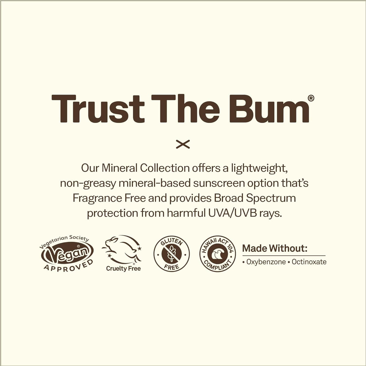 hypoallergenic, fragrance-free, gluten-free formulation